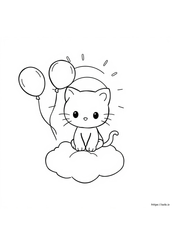 Helo Kitty Coloring Pages