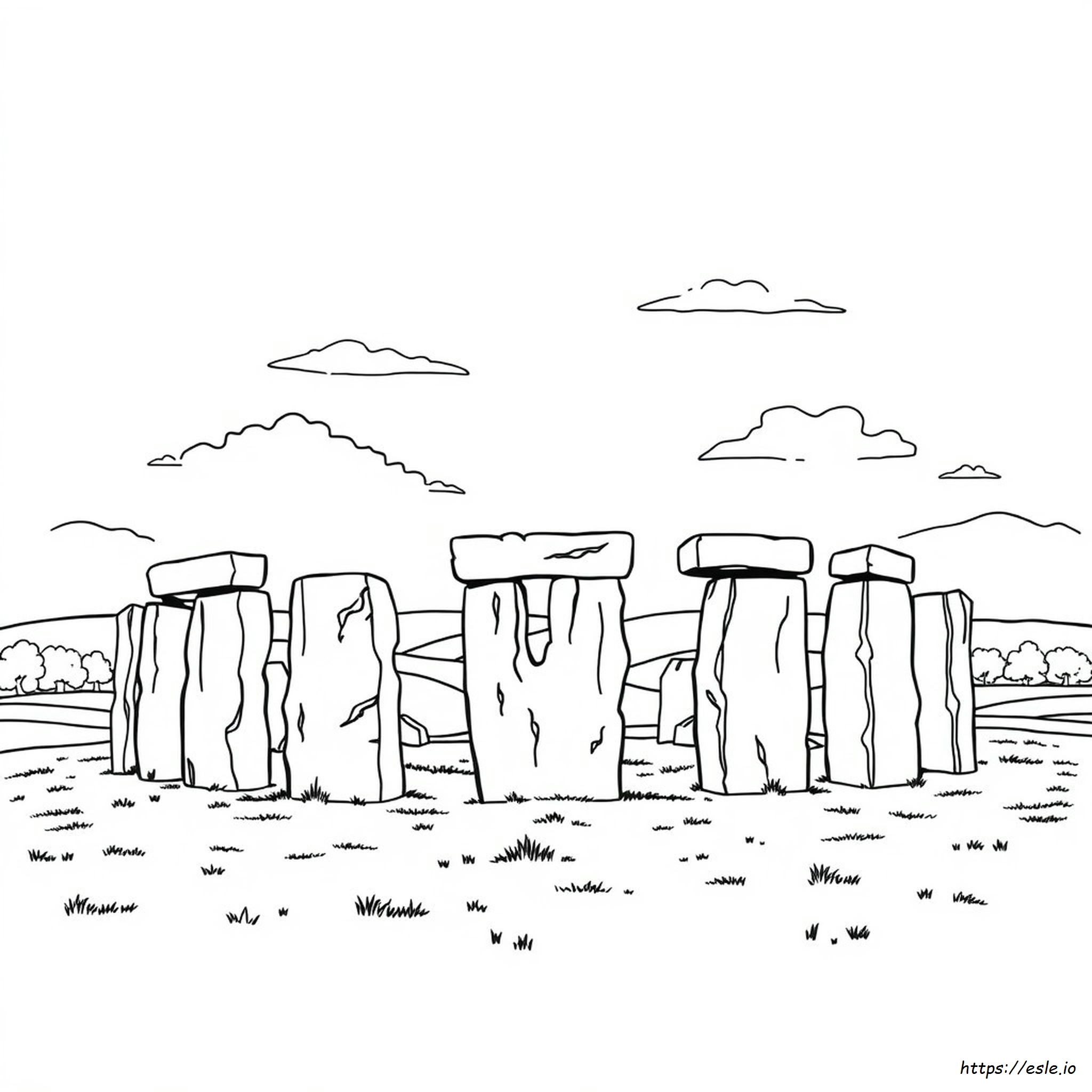 Stonehenge De Colorat