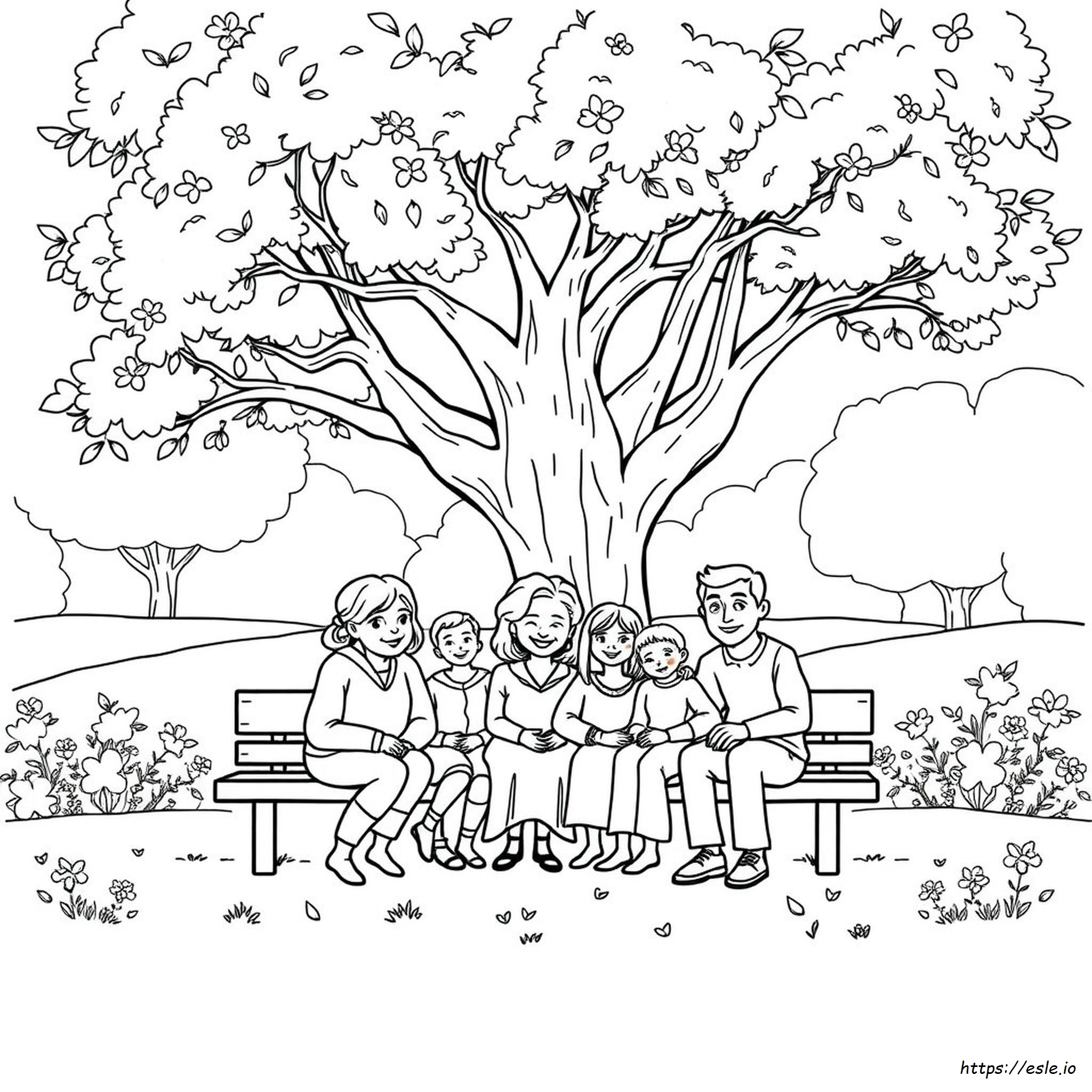 Extended Family Coloring