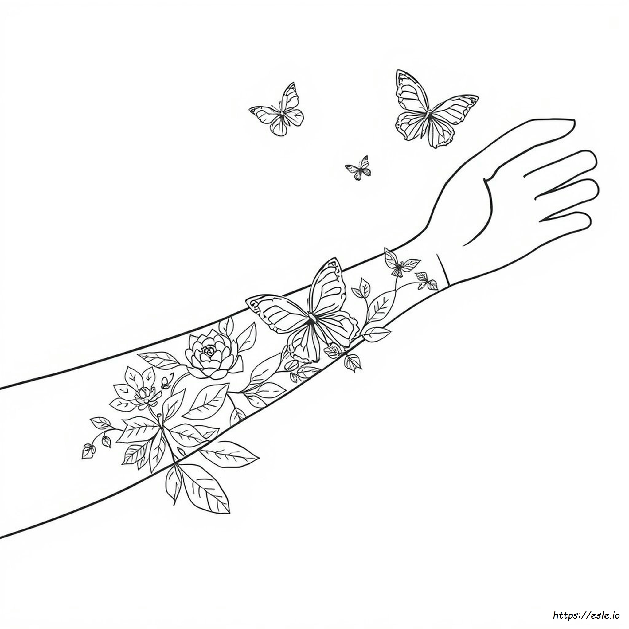 Unique Tattoo Coloring Pages - Free Printable PDF