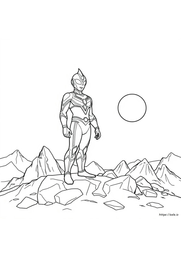 Ultraman Orb Colouring