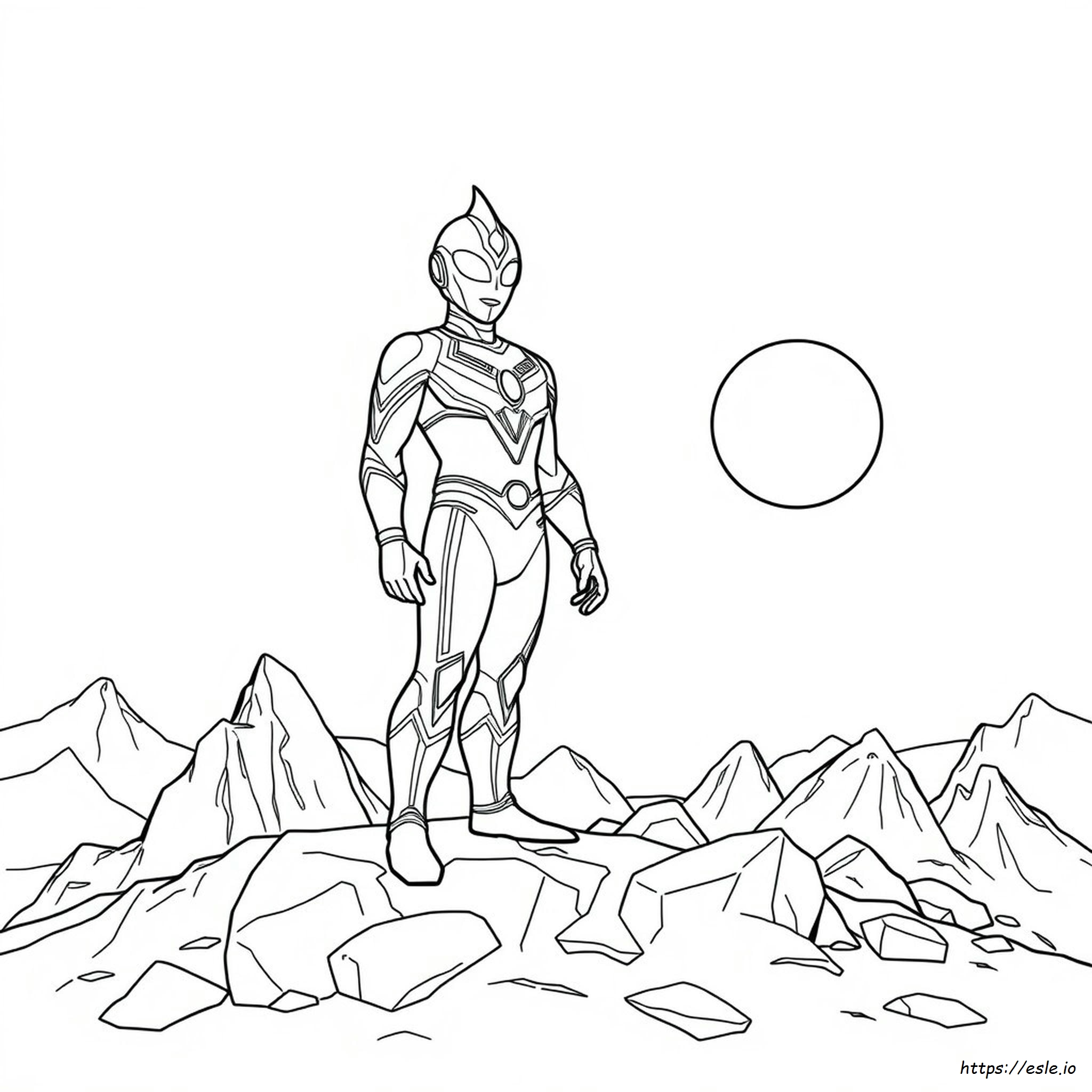 Ultraman Orb Mewarnai Gambar