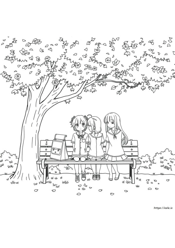 Coloring Anime Characters