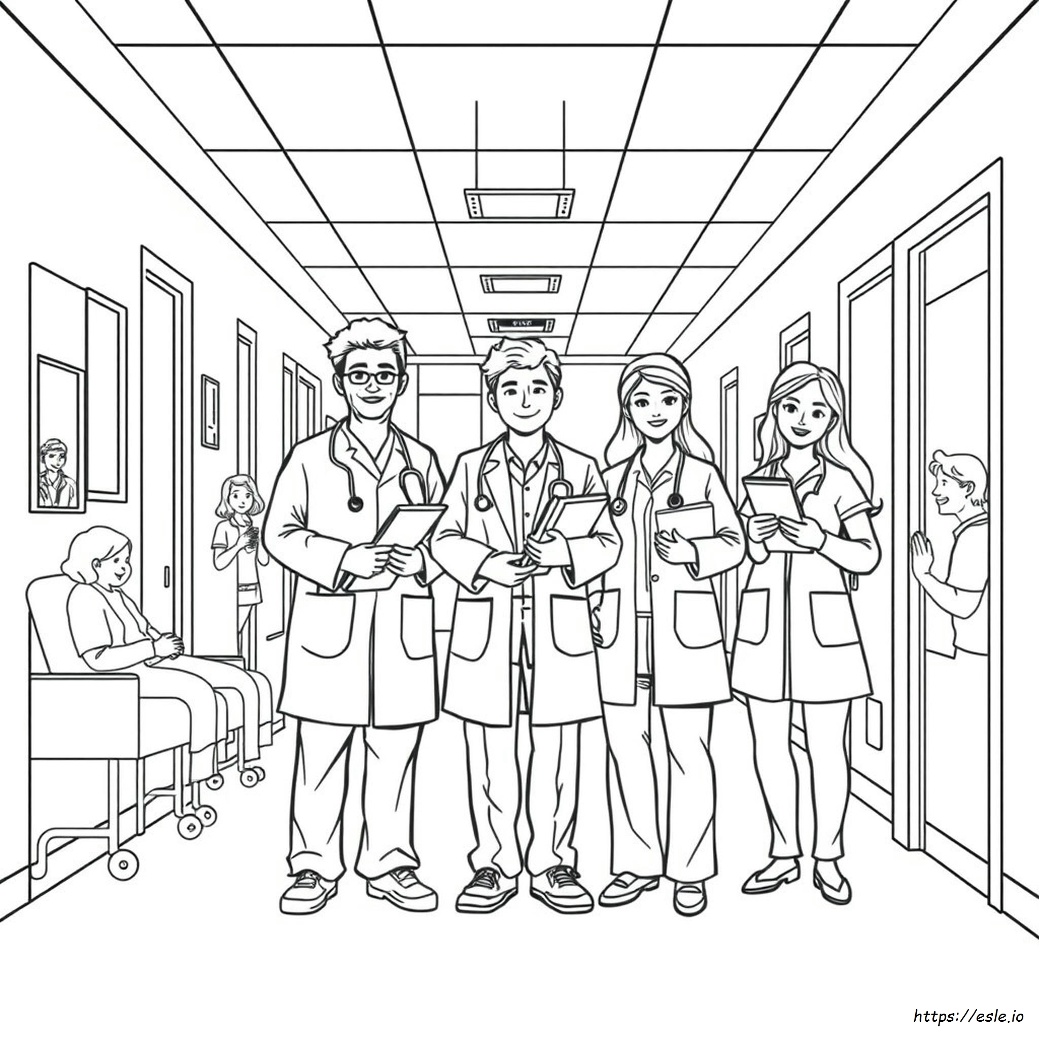 Disegni Da Colorare Per Operatori Sanitari