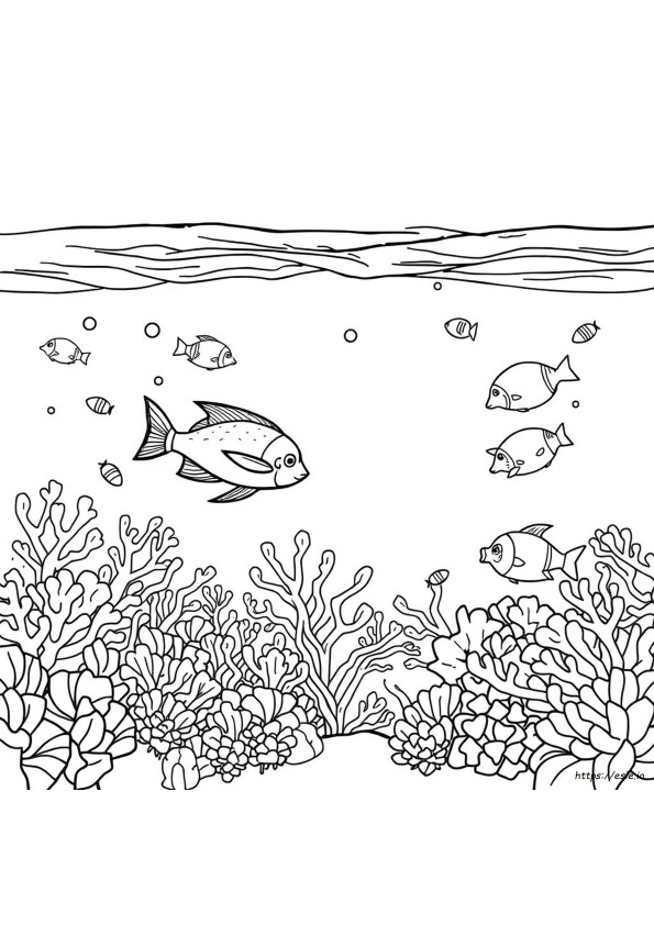 Coloring Pages For Sea Life