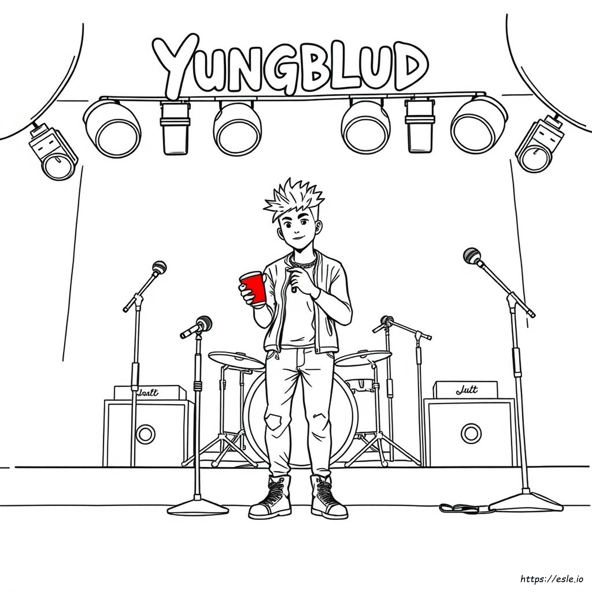 Yungblud Coloring Pages