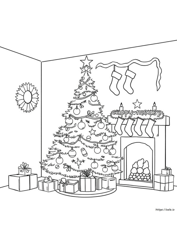 Disegni Di Natale Da Colorare Medi