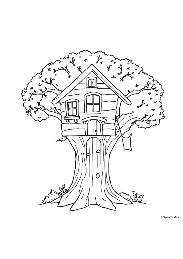 Disegni Da Colorare Di Treehouse Tv
