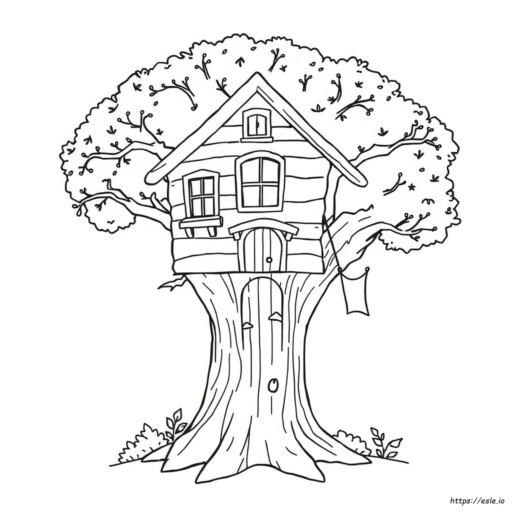 Treehouse Tv Coloring Pages