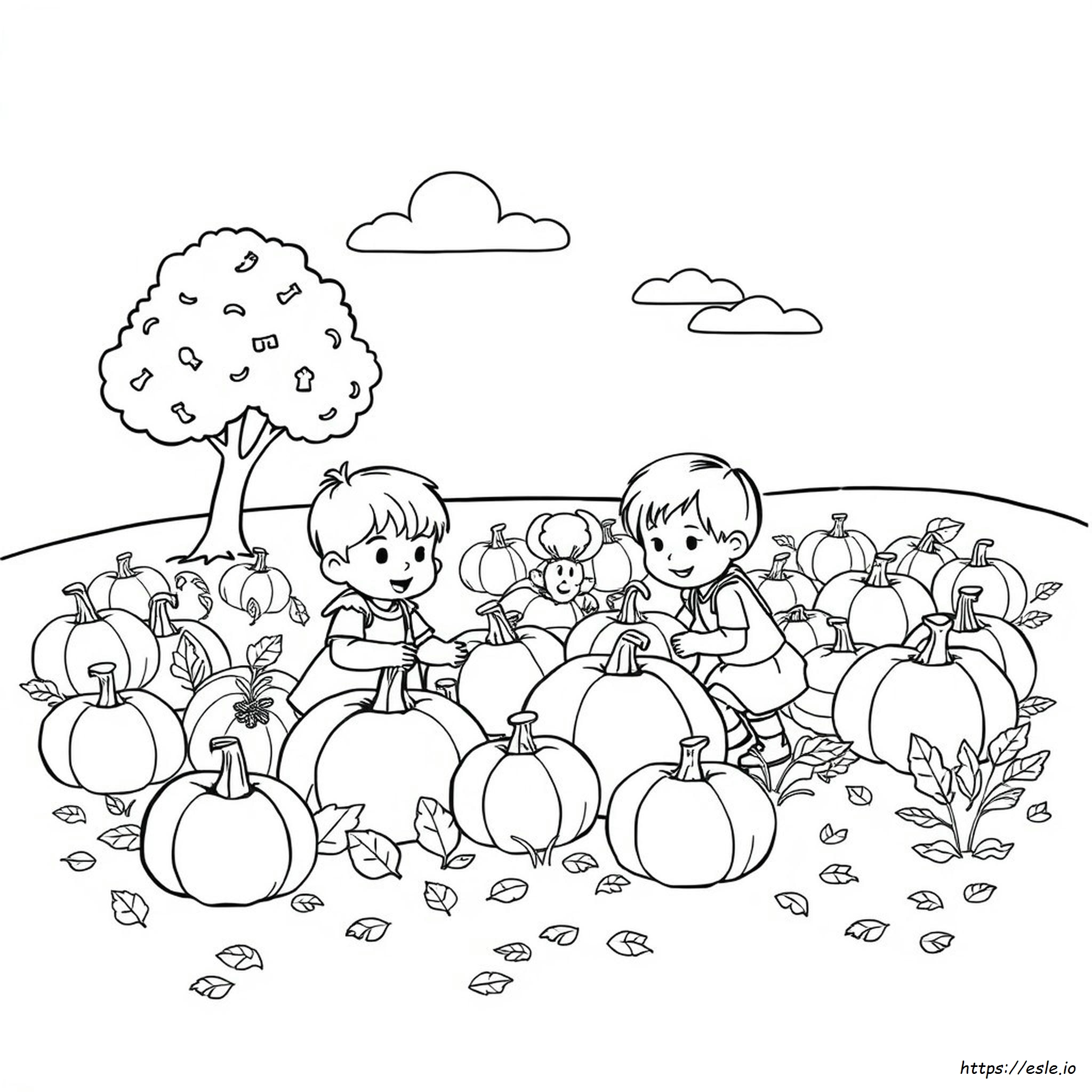 November Coloring Pages For Toddlers - Free Printable