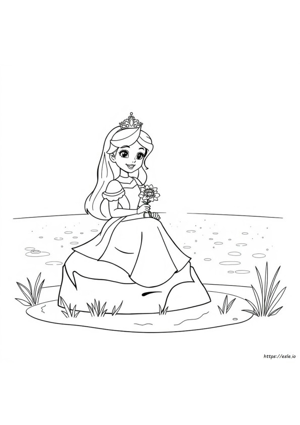 Princess Coloring Pages For Toddlers