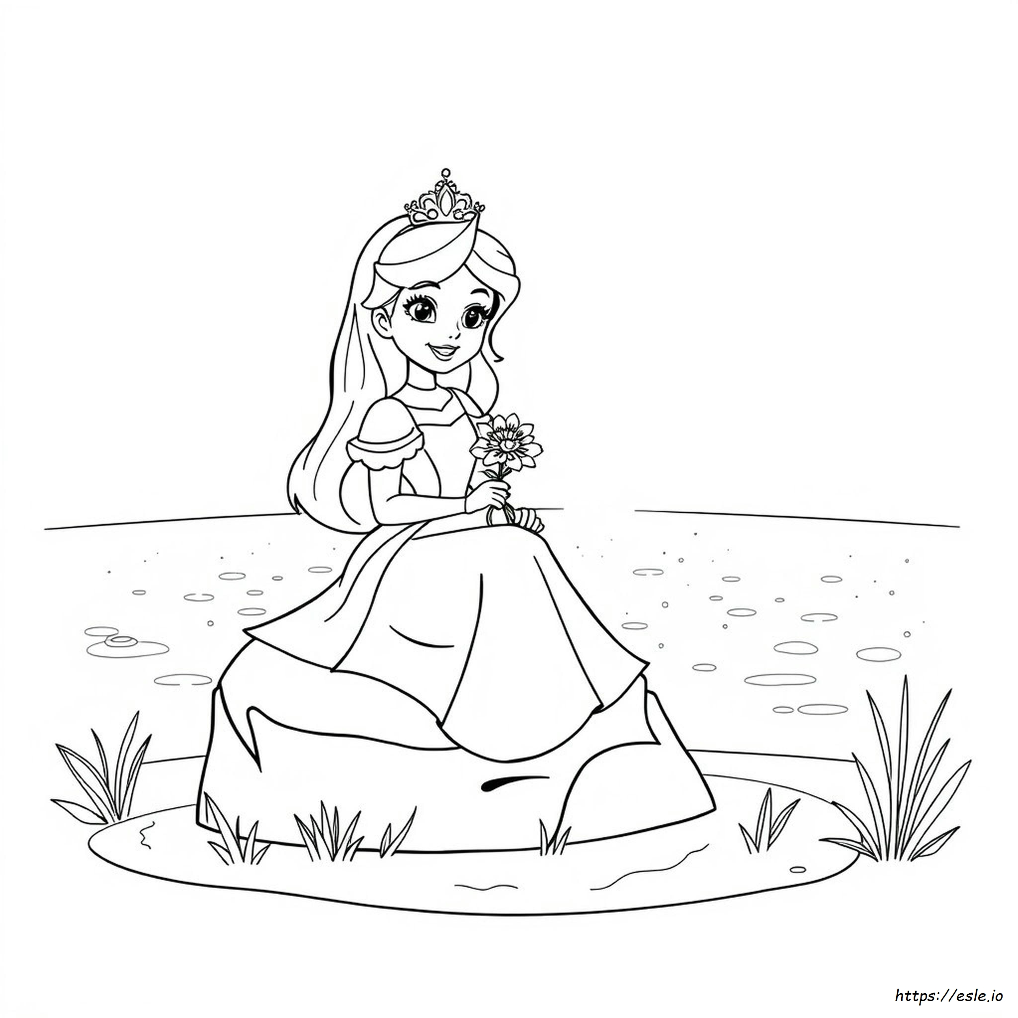 Princess Coloring Pages For Toddlers - Free Printable