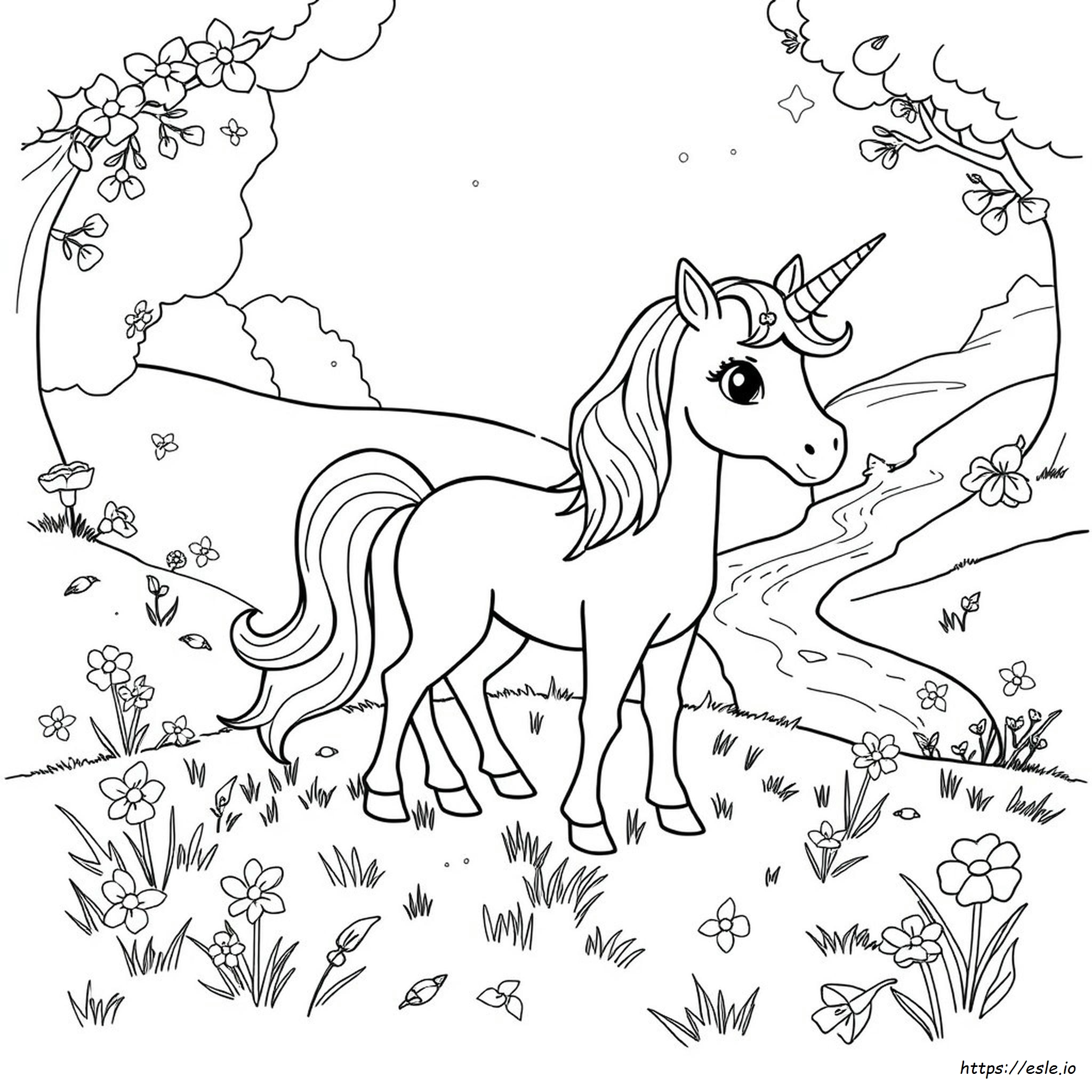 Lol Suprise Unicorn Gambar Mewarnai