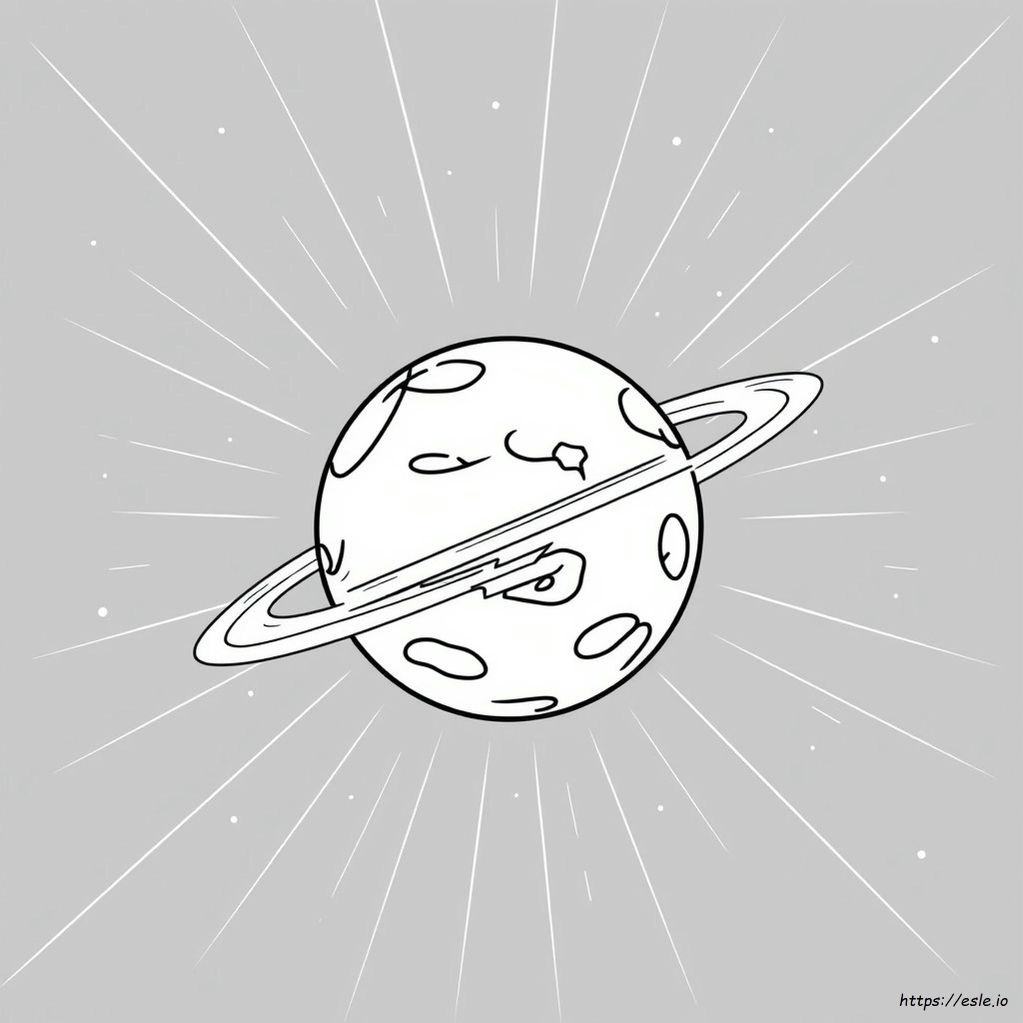 Individual Planet Coloring Pages