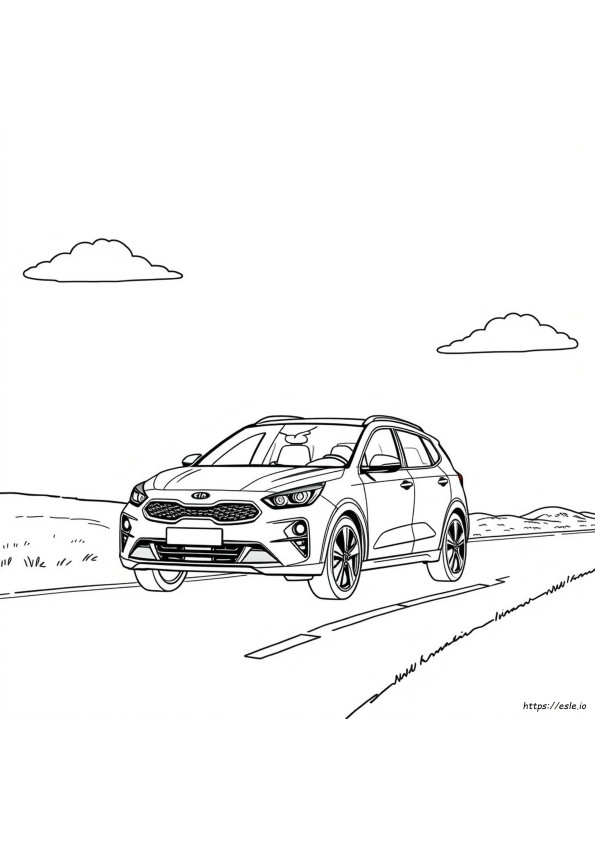 Kia Ausmalbilder