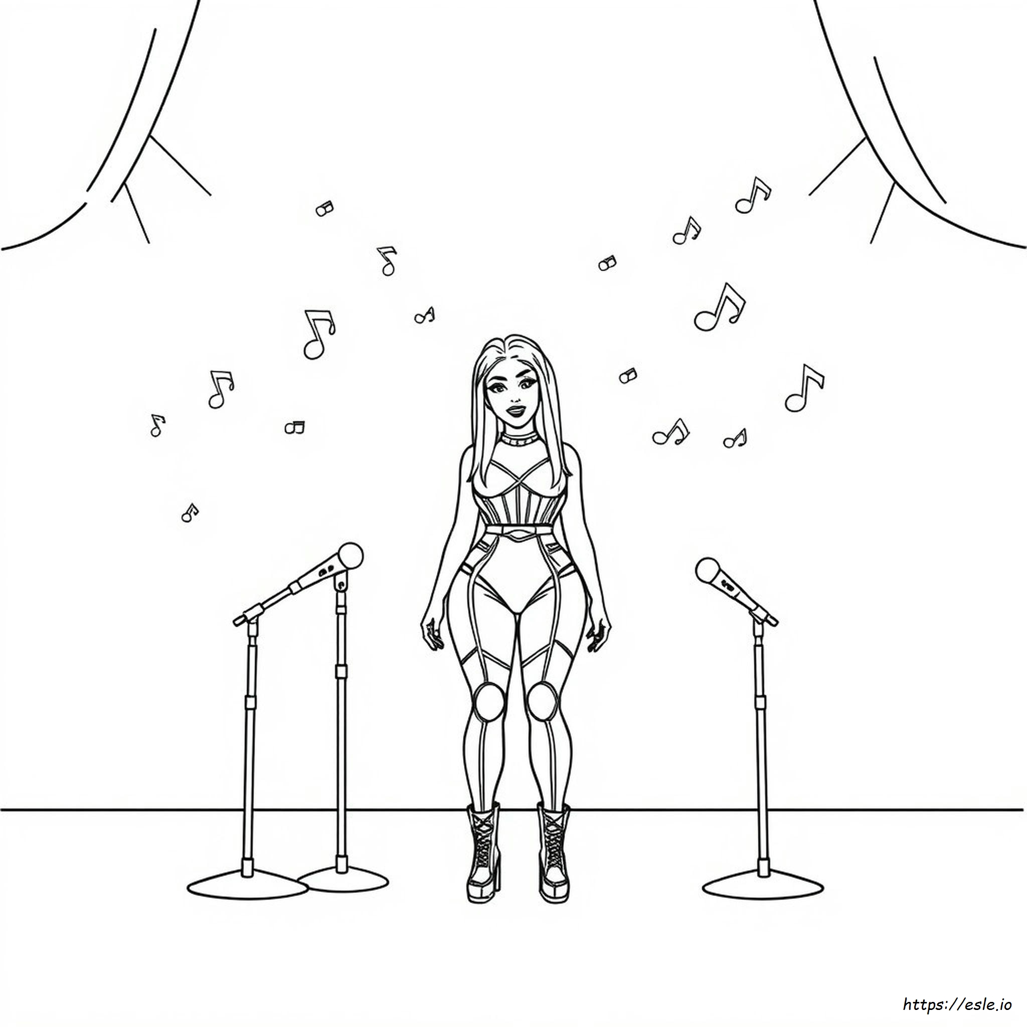 Cardi B Coloring Pages - Free Printable
