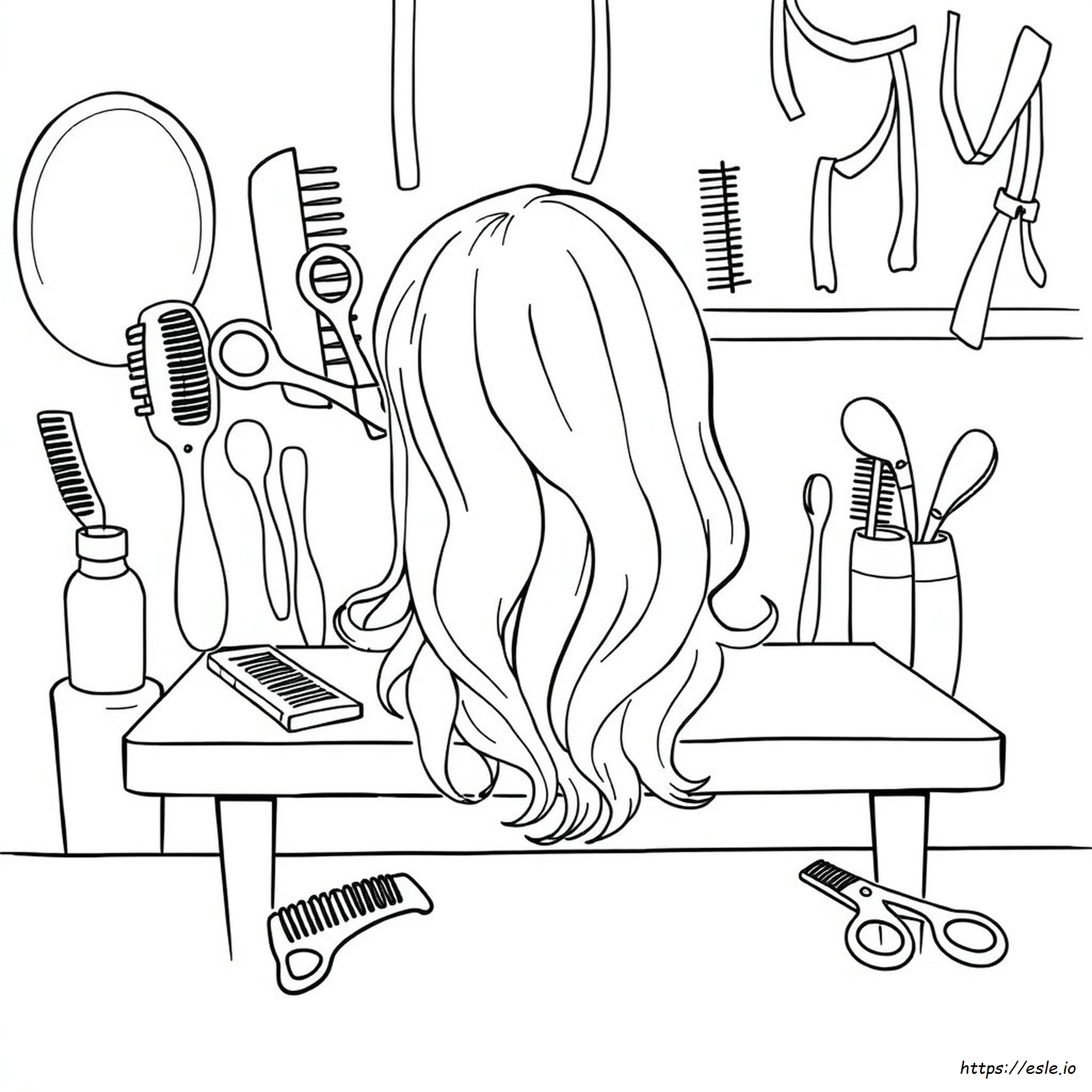 Aturan Mewarnai Rambut - Gambar Mewarnai Gratis