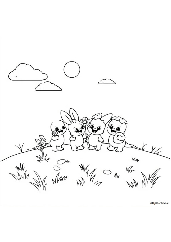 Coloriages Moshling