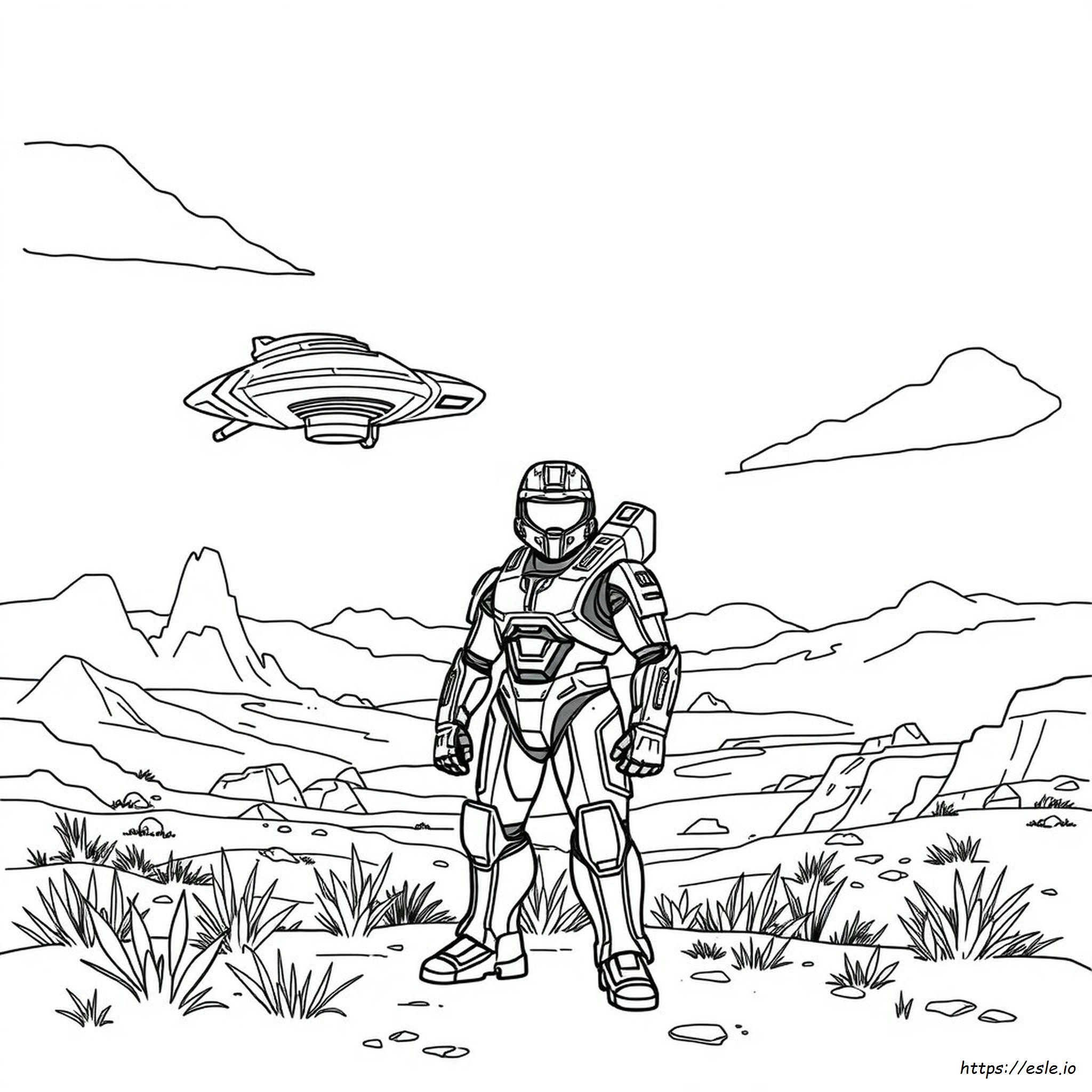 Coloriages Master Chief