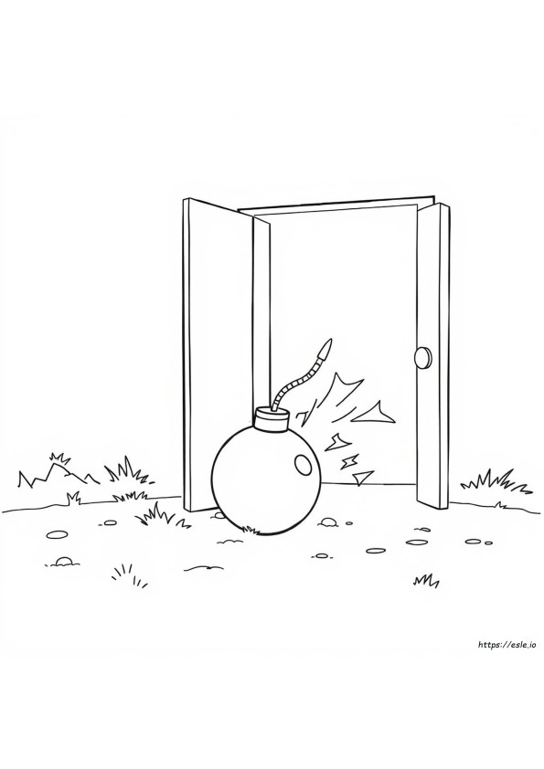 Dibujos De Bombas Para Colorear