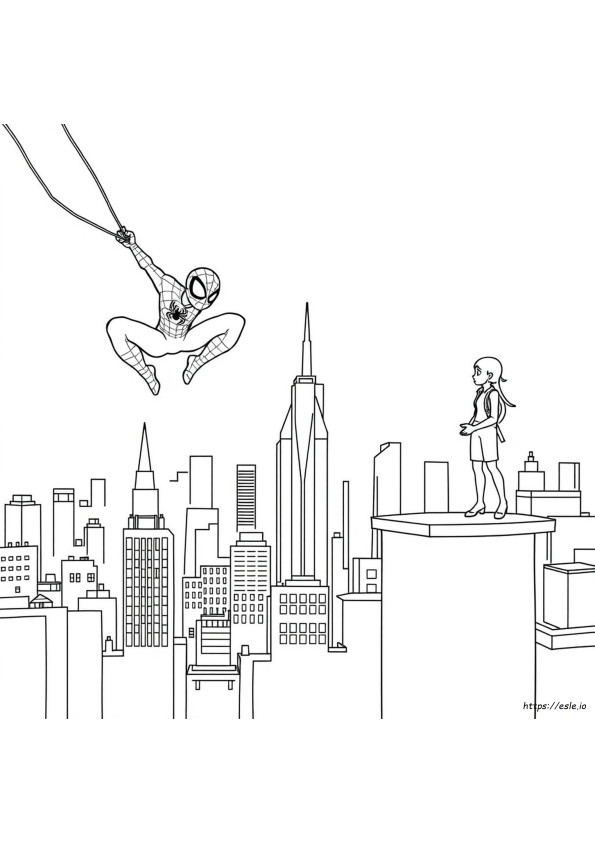 Kolorowanki Niesamowici Przyjaciele Spider-Man