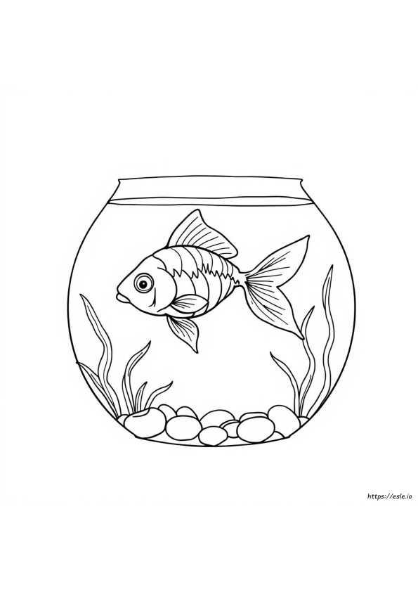 Coloriages De Poissons Rouges