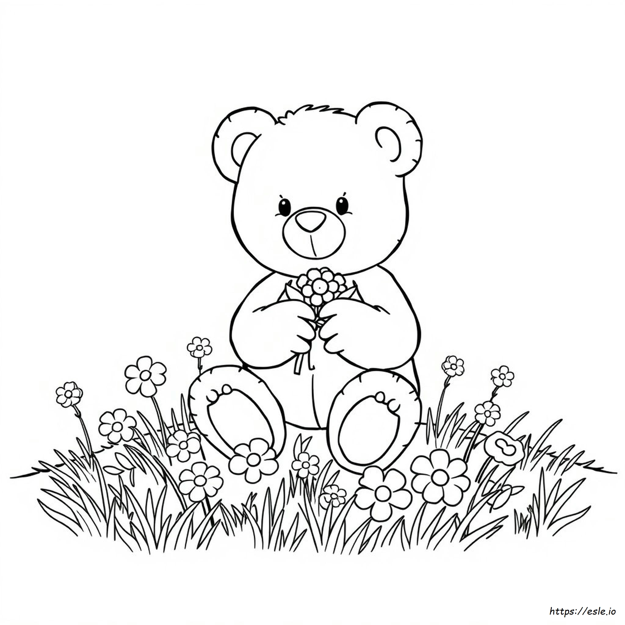 Coloriage Ours En Peluche À Imprimer Gratuit