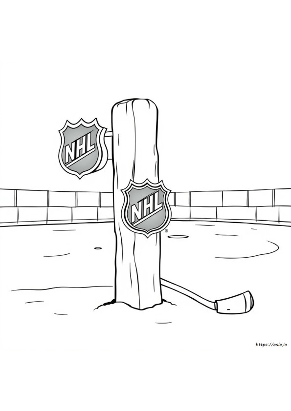 Nhl Hockey Kleurplaten