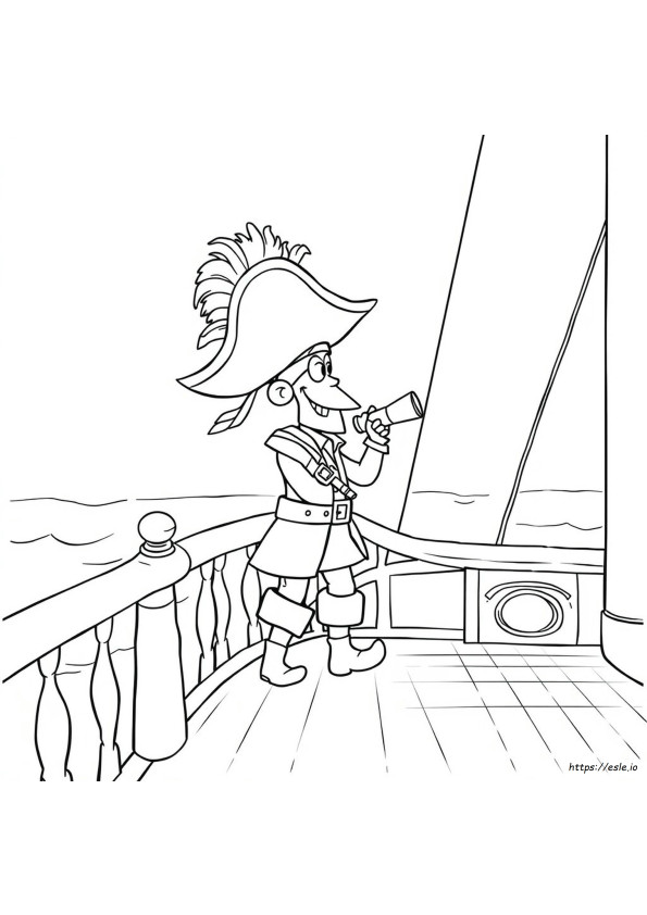 Coloriage Chapeau De Pirate