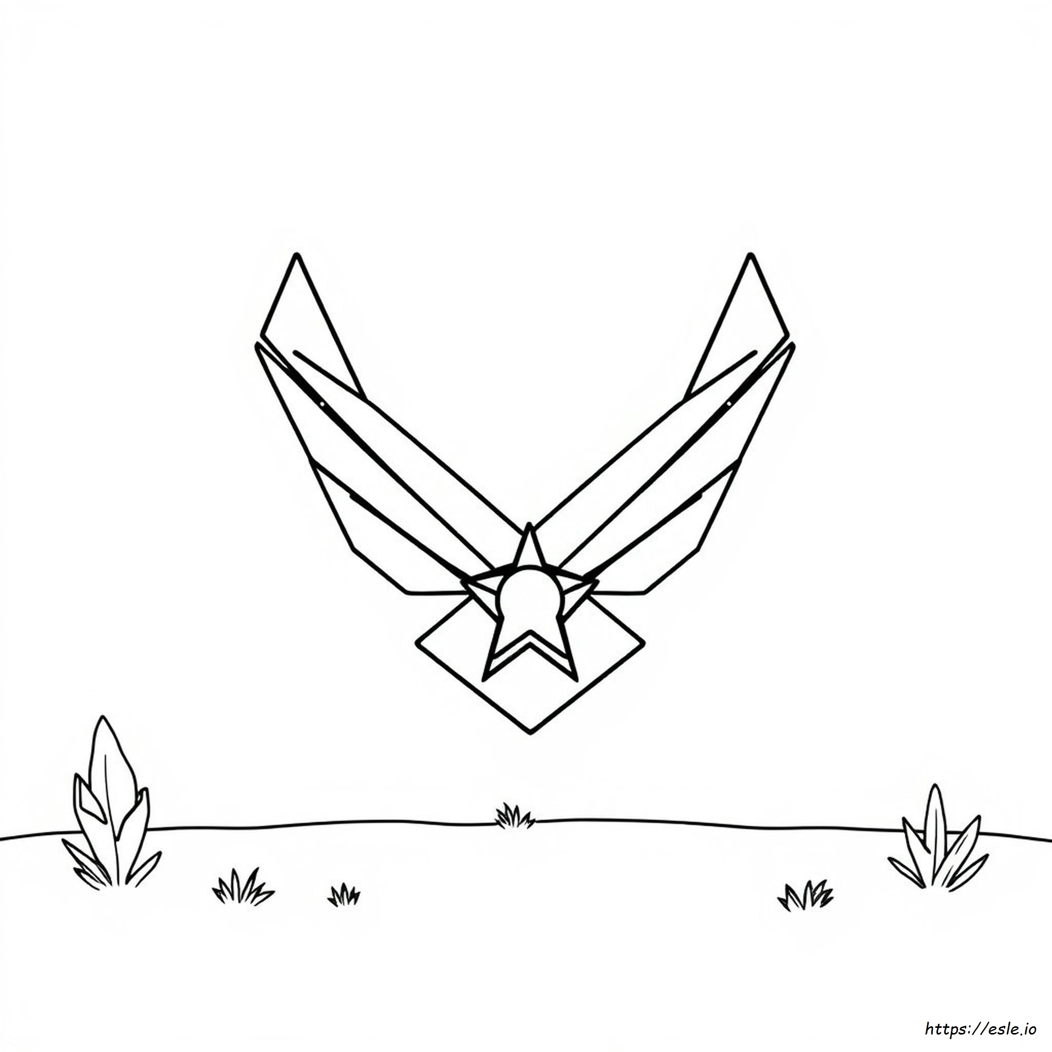 Air Force Logo Coloring Pages