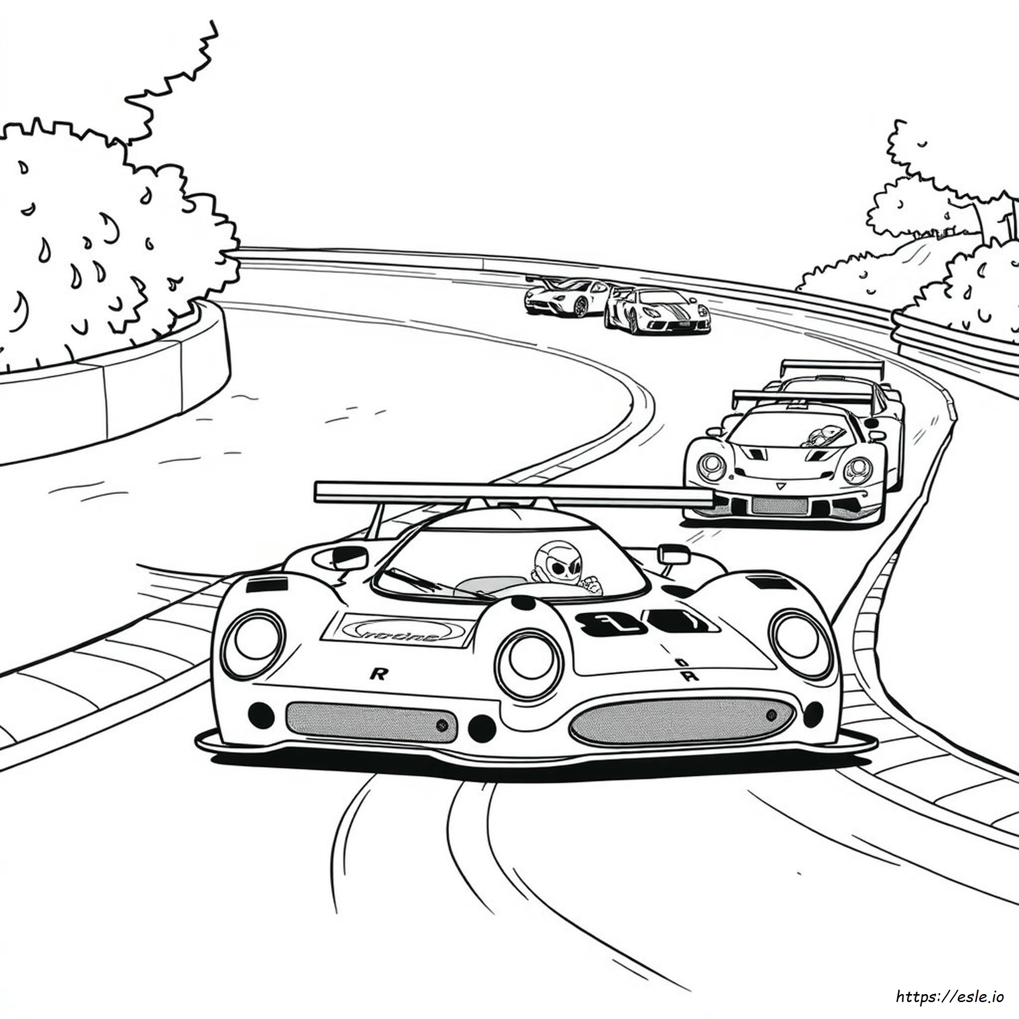 Gran Turismo Coloring Pages