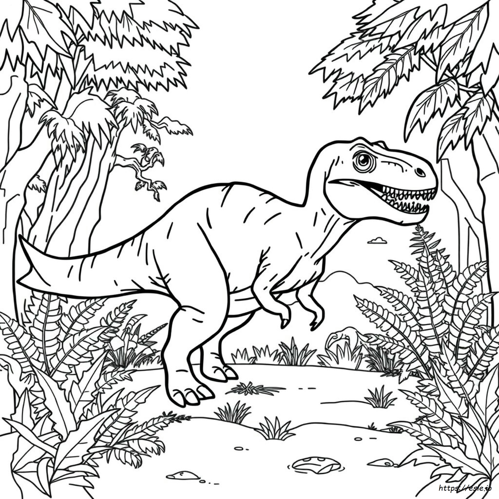 Coloriages Jurassic Park