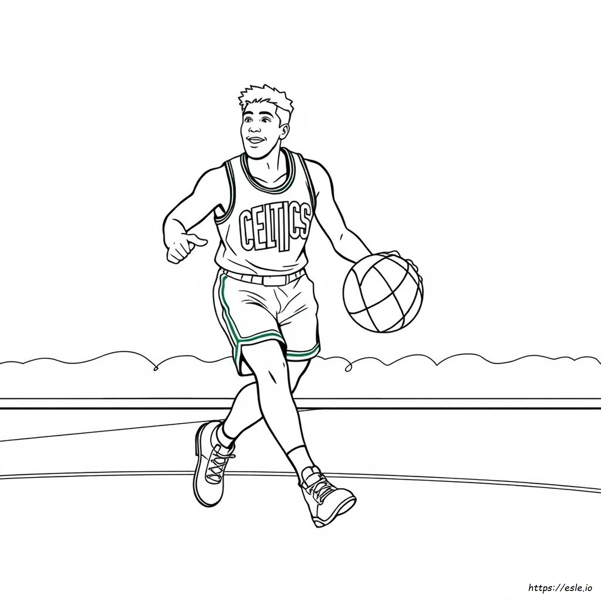 Printable Boston Celtics Coloring Pages