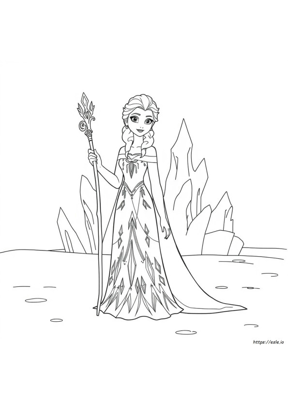 Elsa Coloring