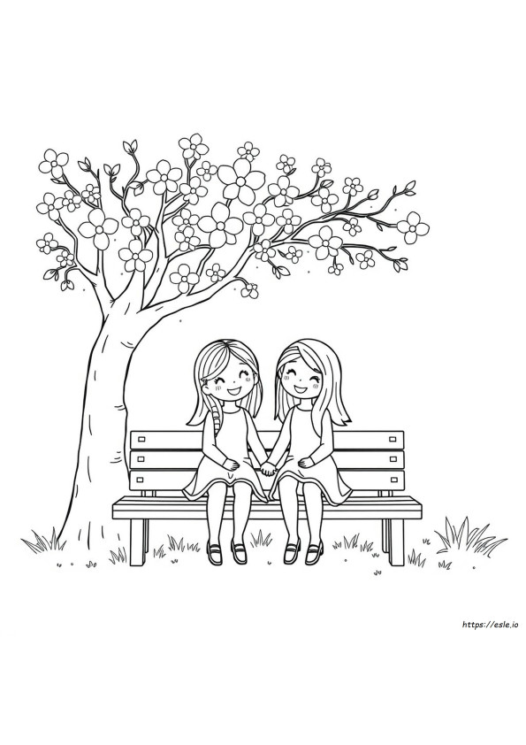 Kawaii Bff Coloring Pages