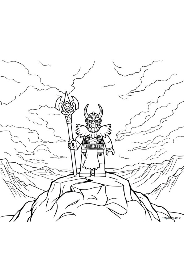 Garmadon Coloring Pages