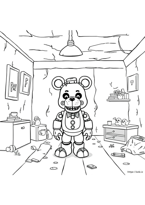 Fnaf Colouring In