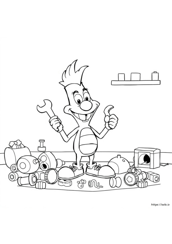 Balthazar Bratt Coloring Page