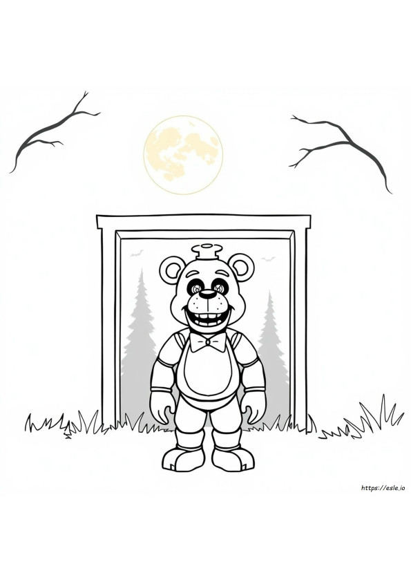 Freddy Fazbear Ausmalbilder