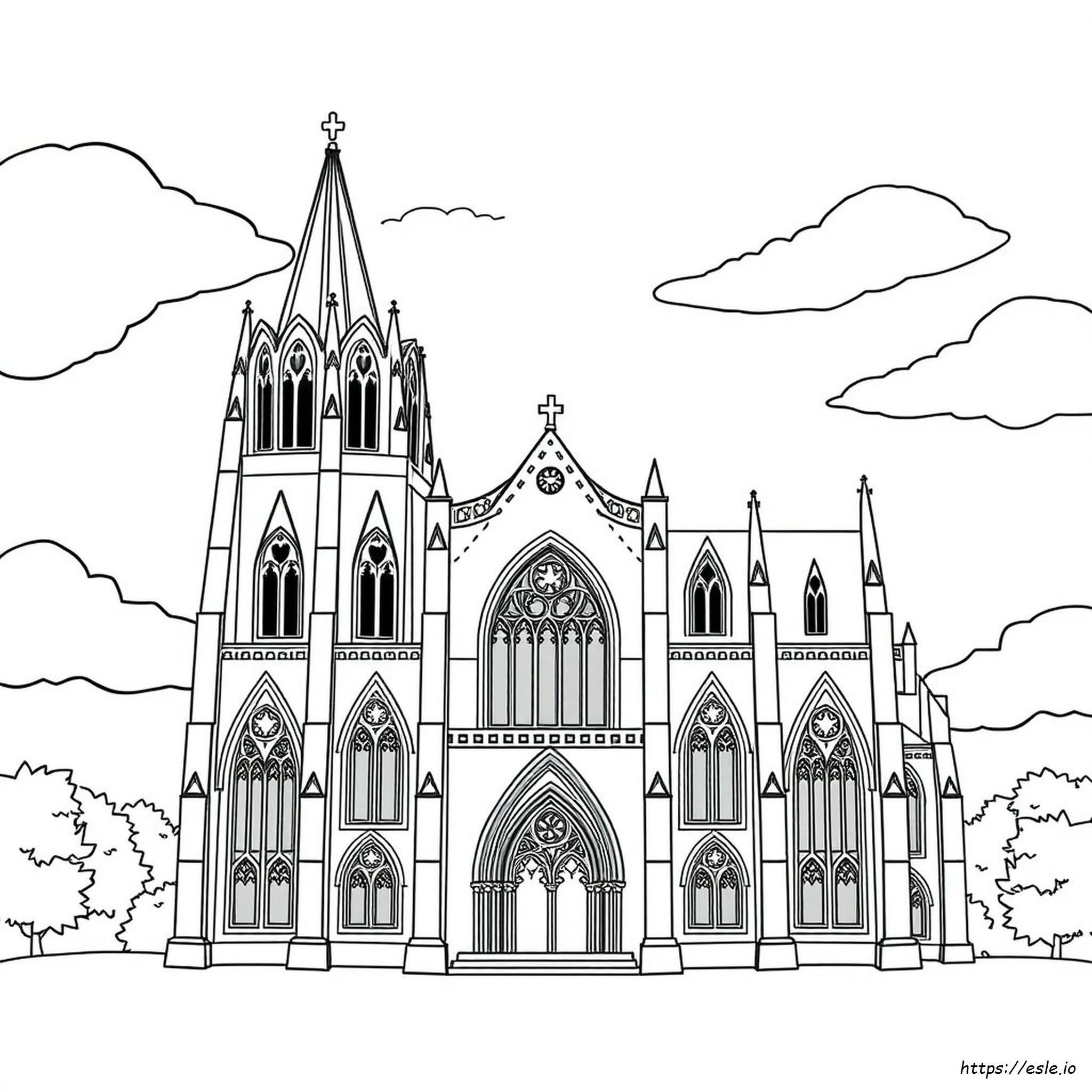 Disegni Gotici Da Colorare - Stampabili Gratis