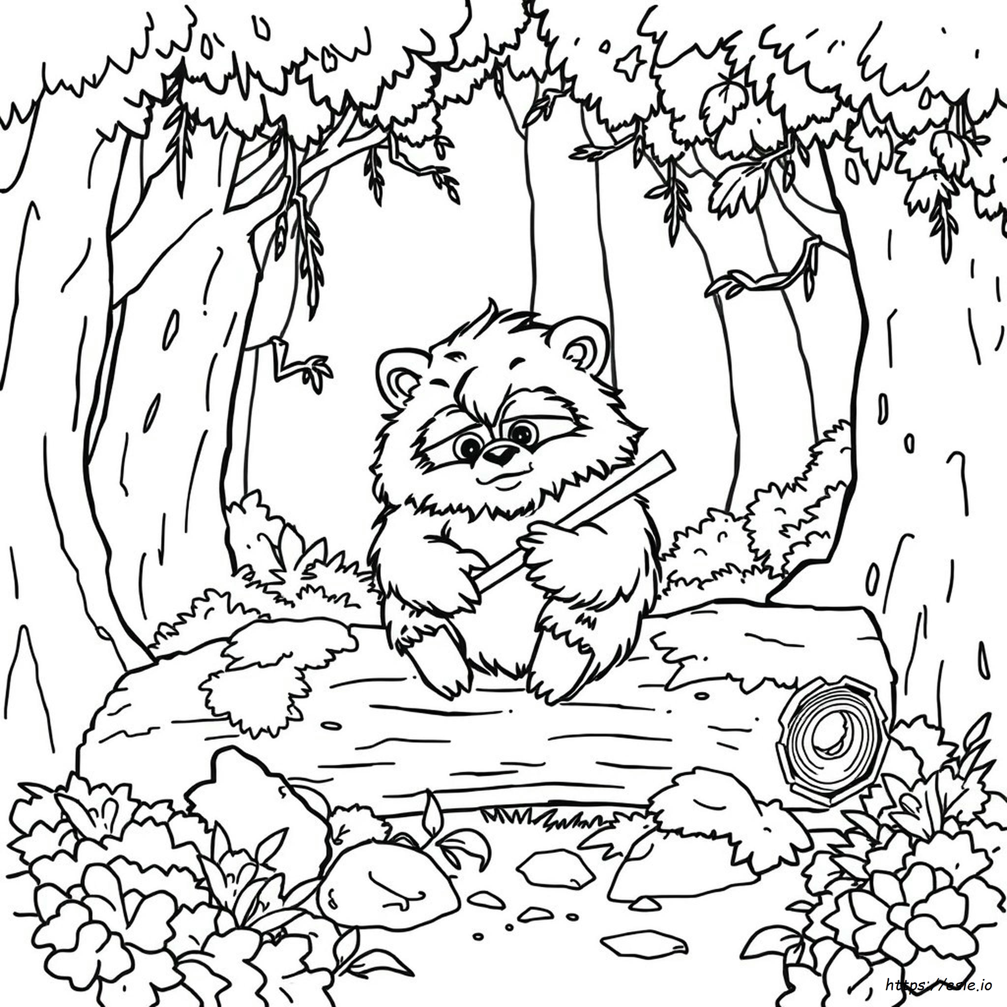 Ewok Boyama Sayfası