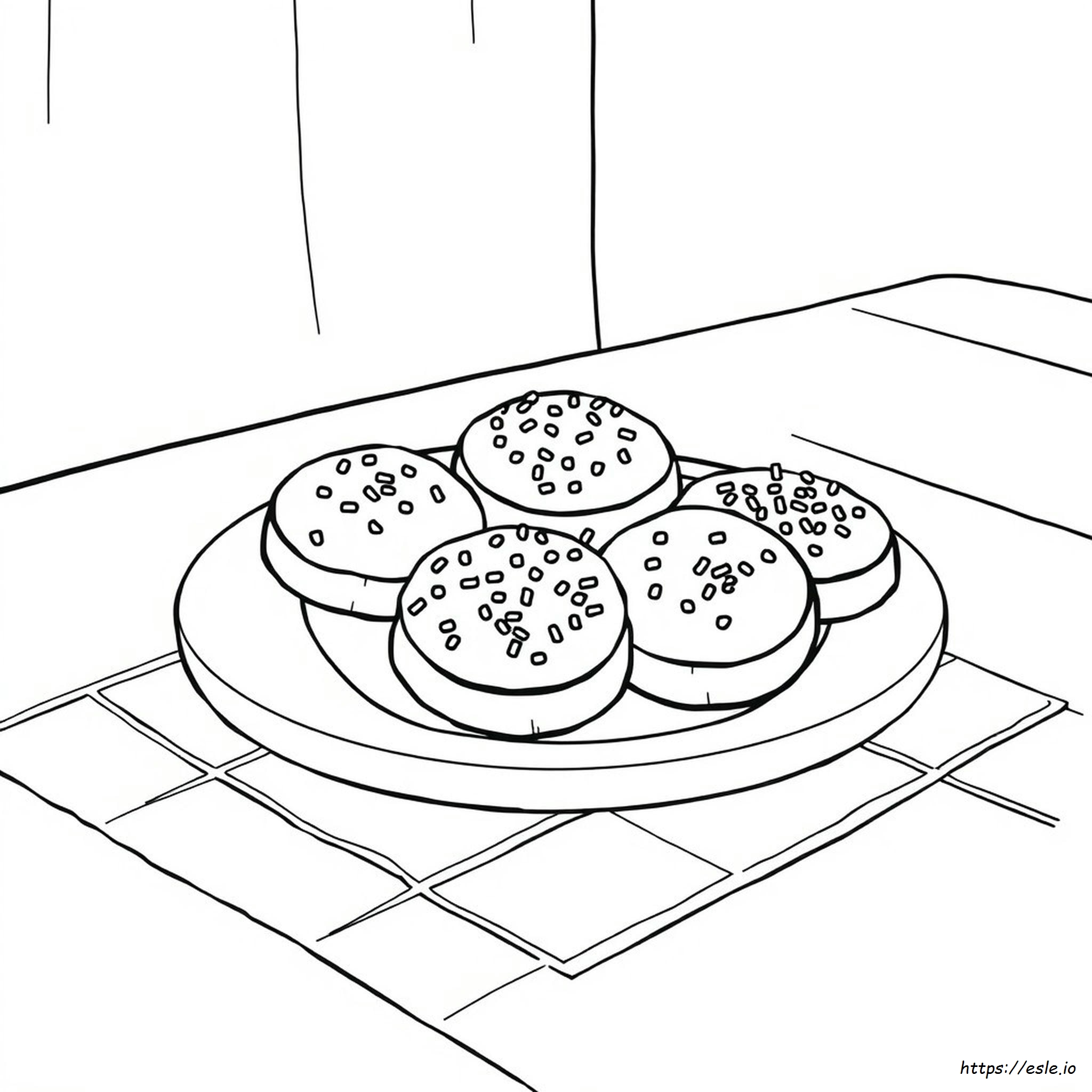 Bold Food Coloring Pages - Printable