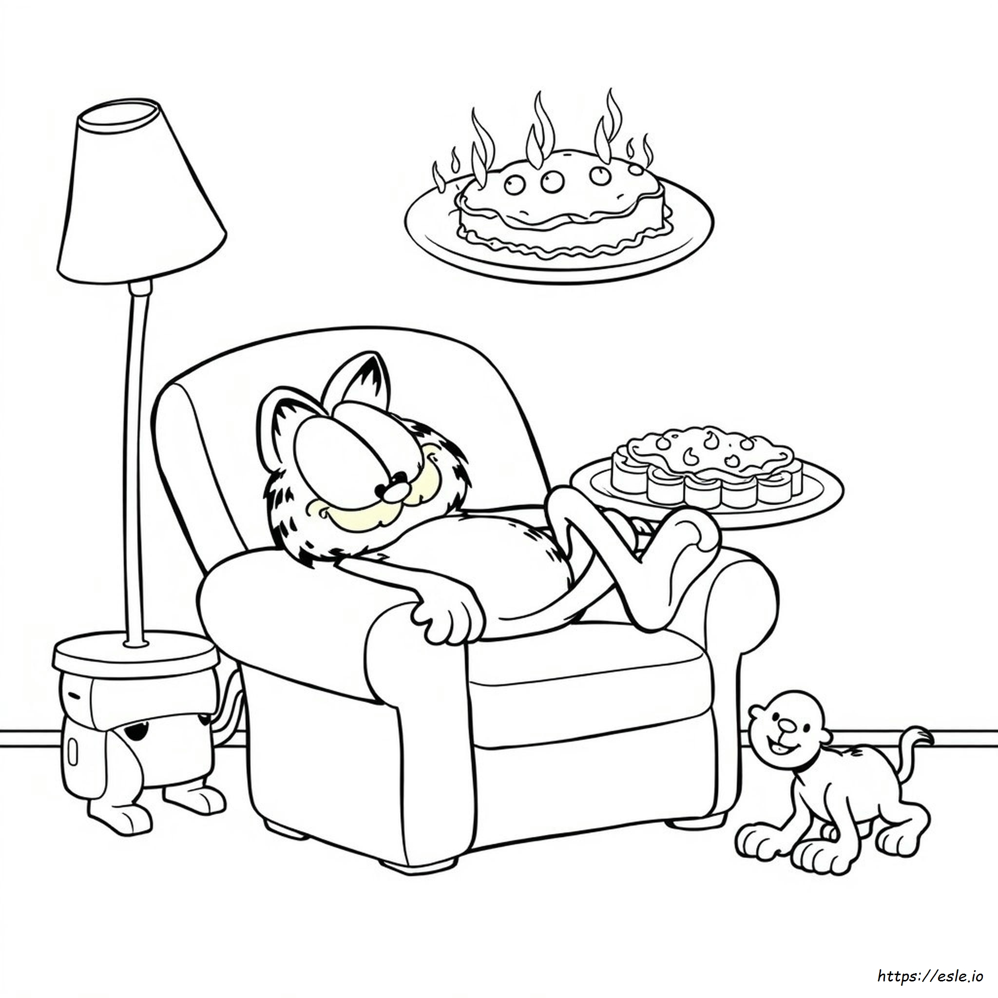 Coloring Pages Of Garfield