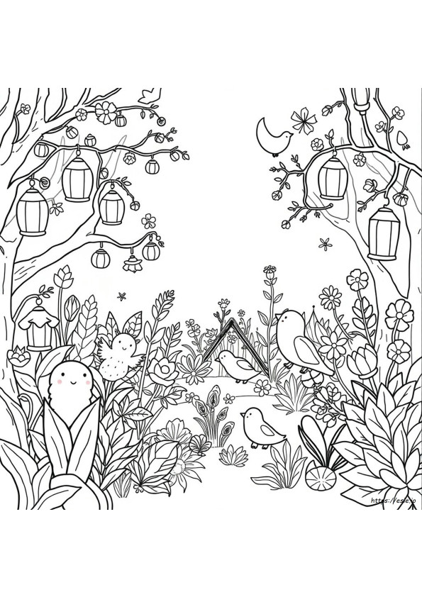 In The Night Garden Colouring Sheets