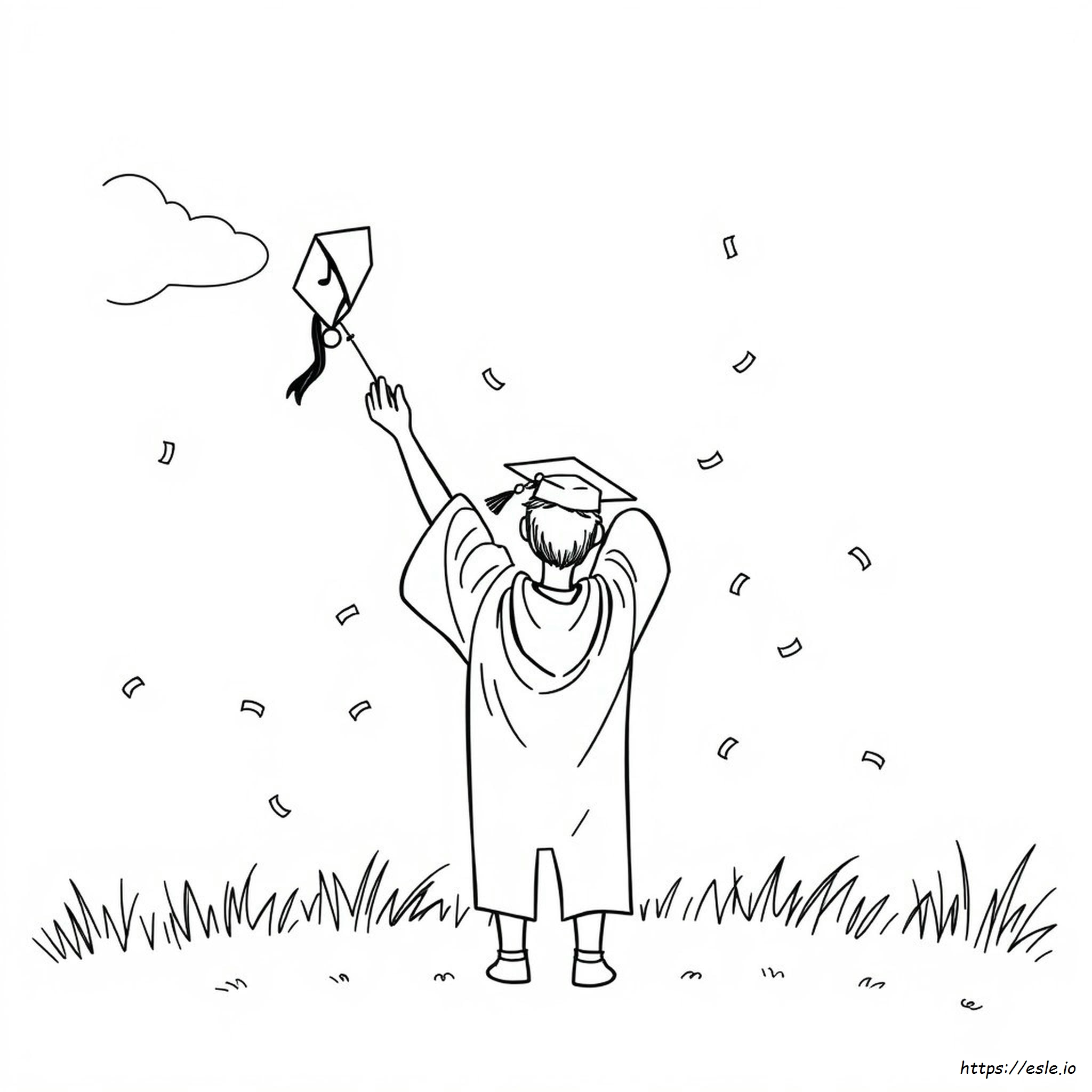 Free Printable Graduation Coloring Pages