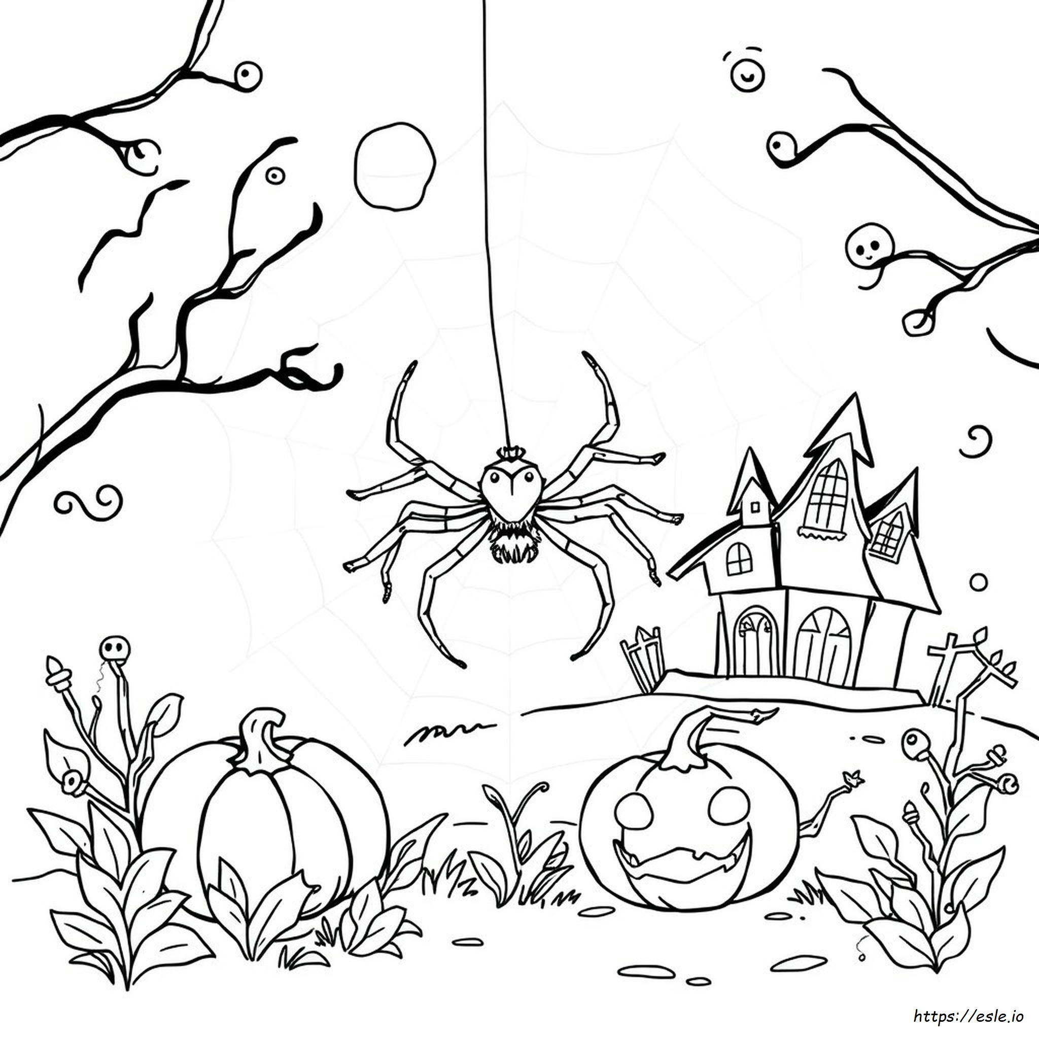 Halloween Spinnen Zum Ausdrucken