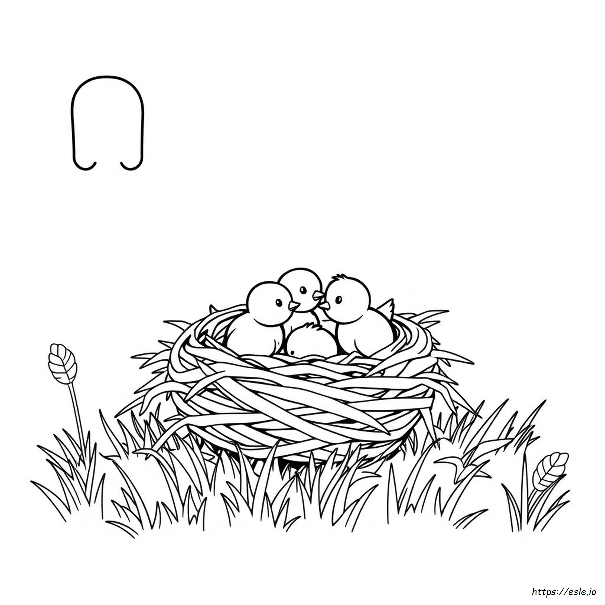 Coloring Pages For The Letter N