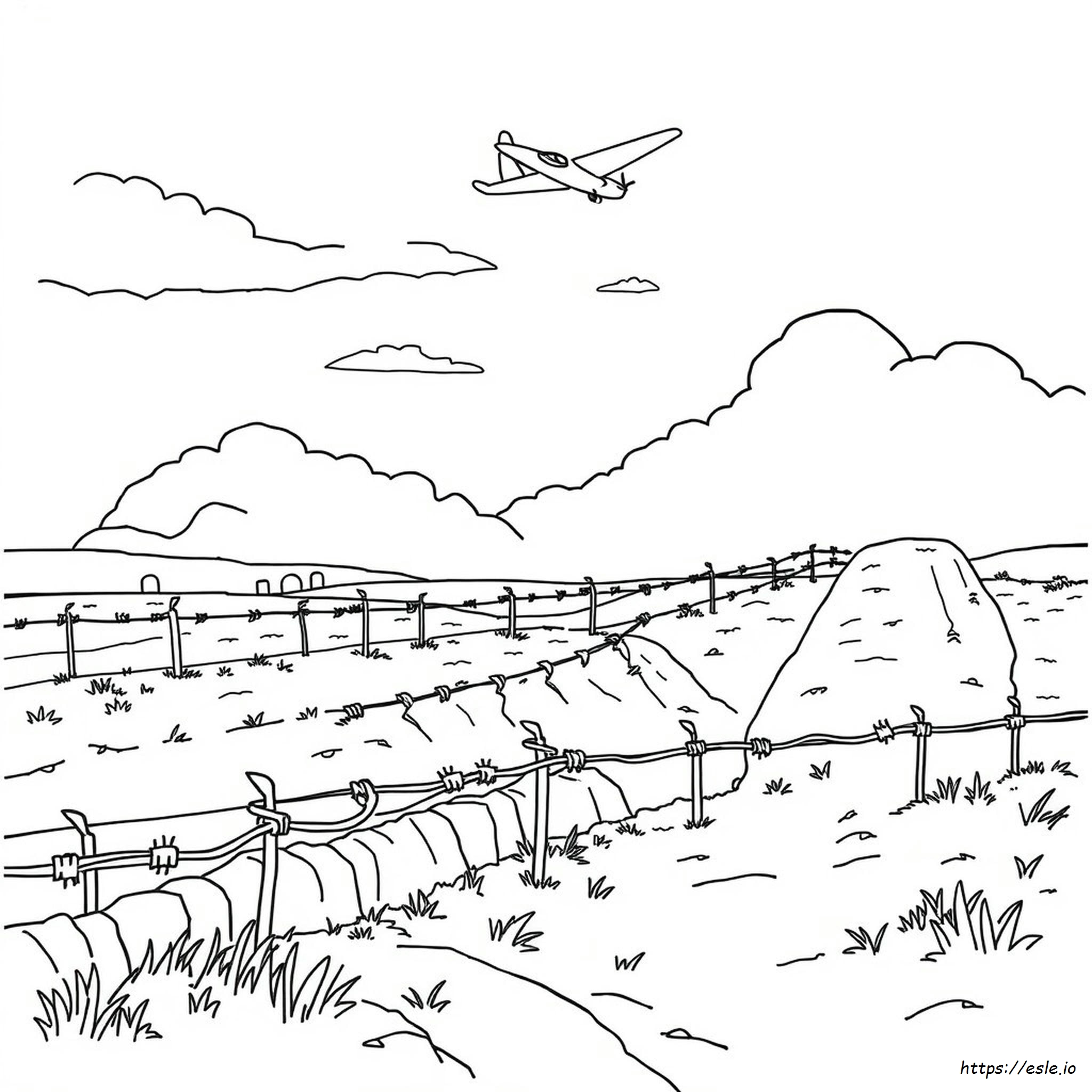 World War 1 Coloring Pages Free