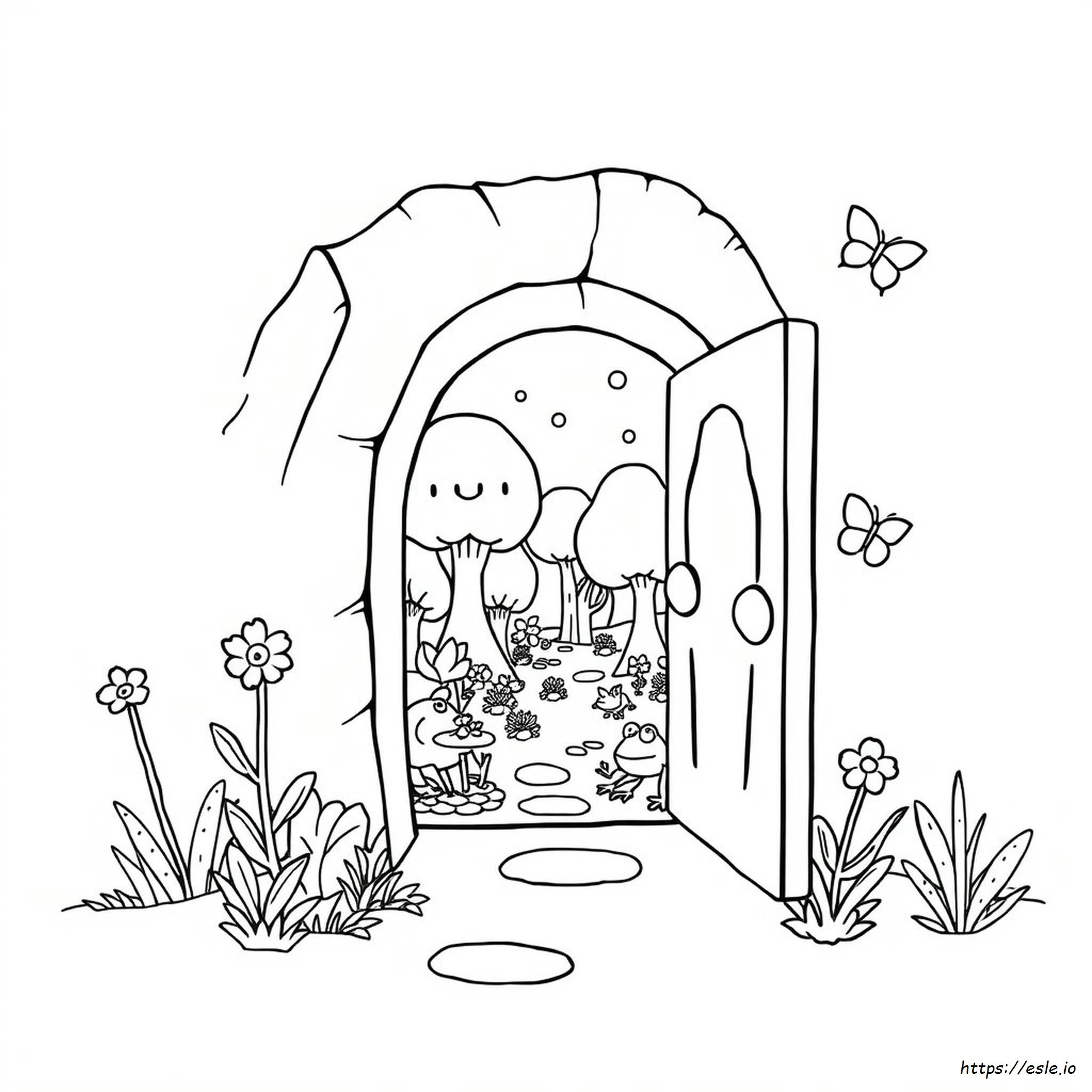 Dibujo para Colorear Pocket World