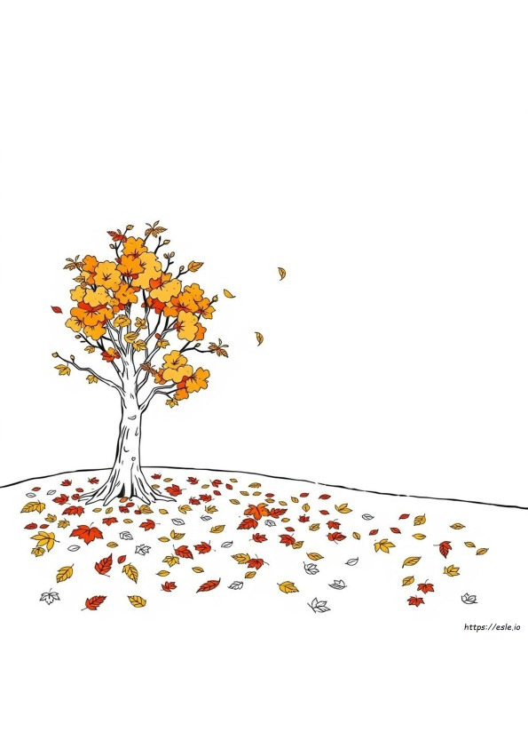 Fall Season Coloring Pages